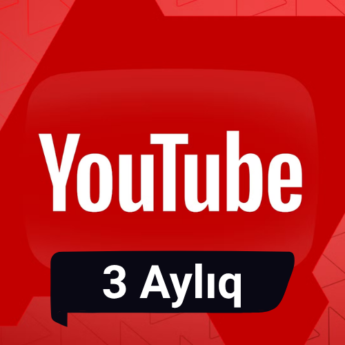 YouTube Premium 3 Aylıq